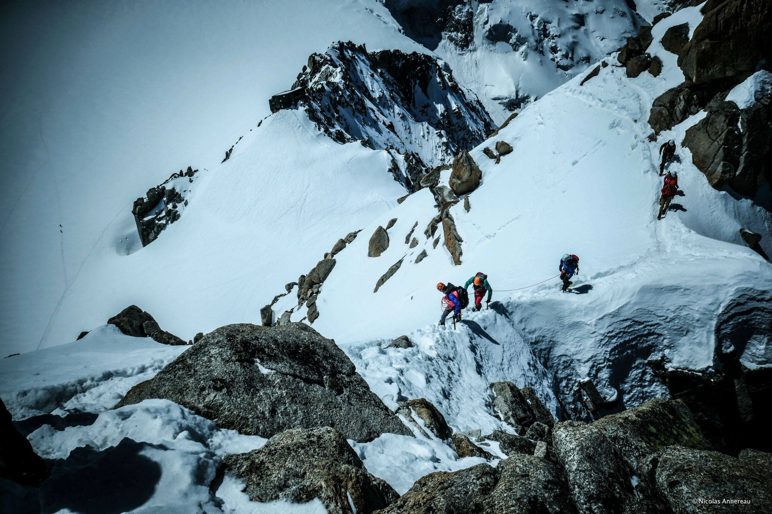 Aiguille du Midi : Arête des Cosmiques