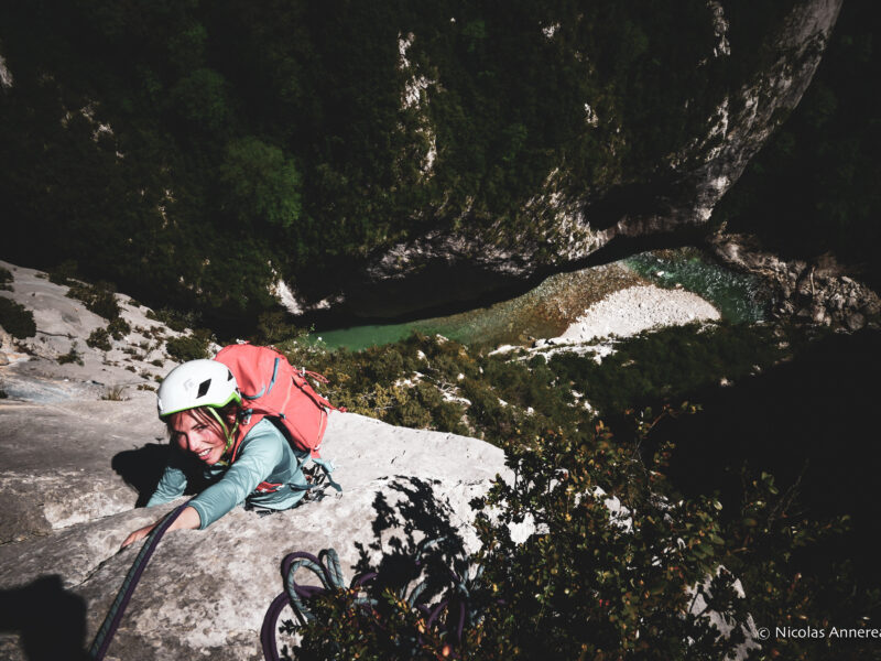 Stage escalade grandes voies Verdon