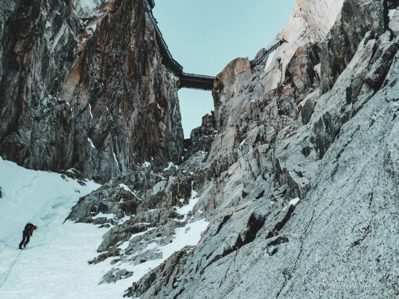 Goulotte Perroux-Profit Aiguille du Midi