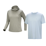 T-shirt et couches respirantes (laine ou synthétique)