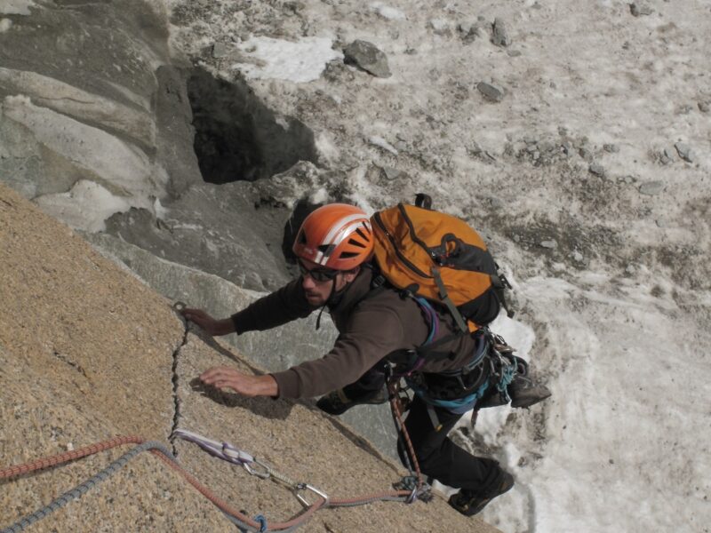 Aiguille du Midi : Voie Contamine