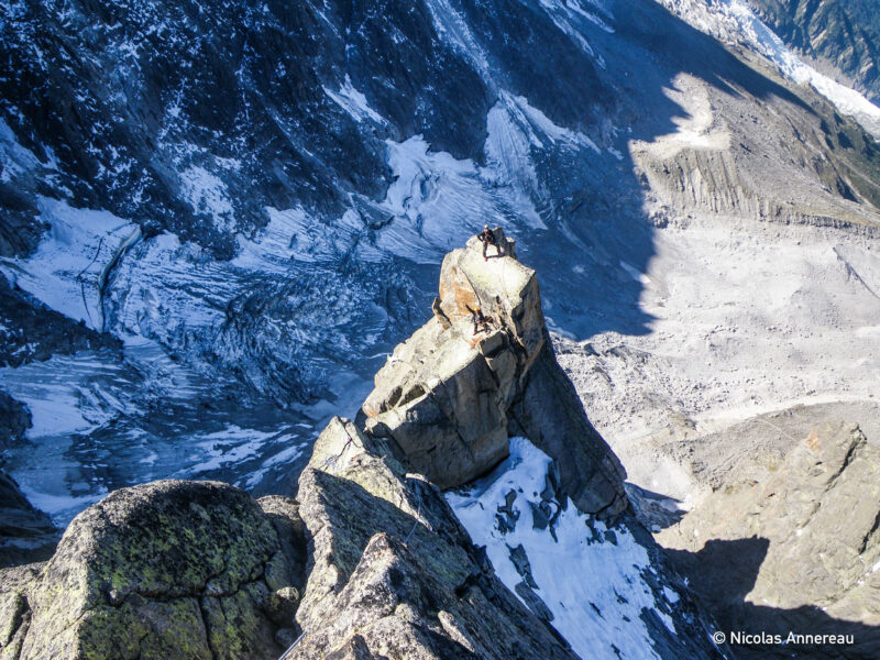 Aiguille des Pèlerins : Arête Grütter
