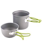 Ustensiles de cuisine pour le camping