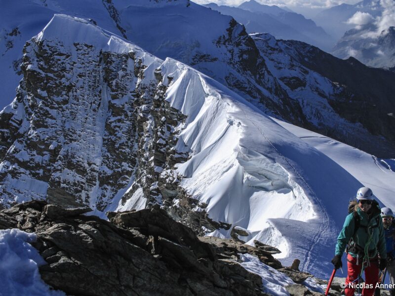 Breithorn : Traversée est-ouest